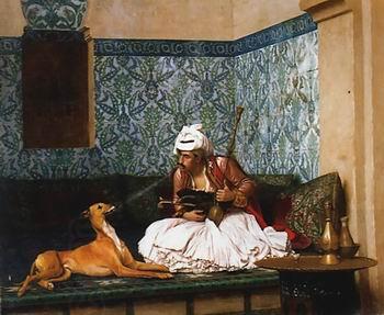 unknow artist Arab or Arabic people and life. Orientalism oil paintings 552
